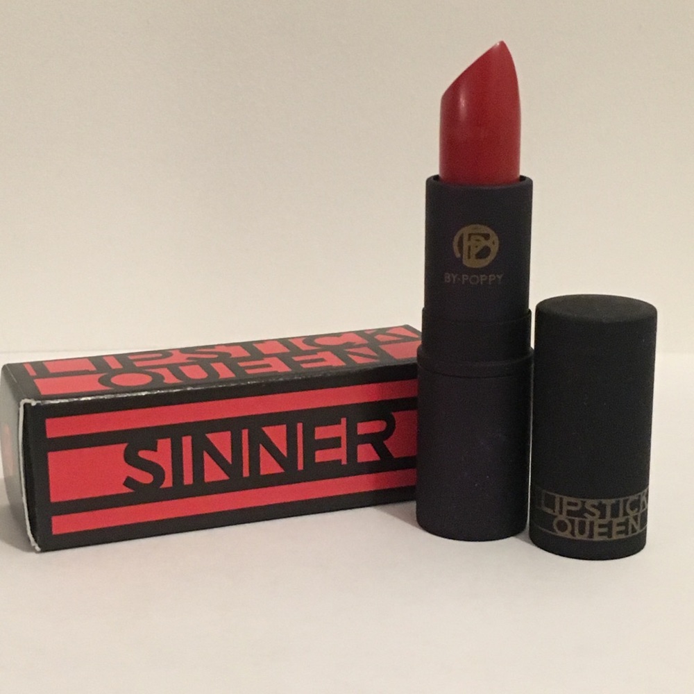 Lipstick Queen Sinner Fire Red Lipstick NIB